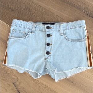 Veronica Beard Light Blue Denim Shorts